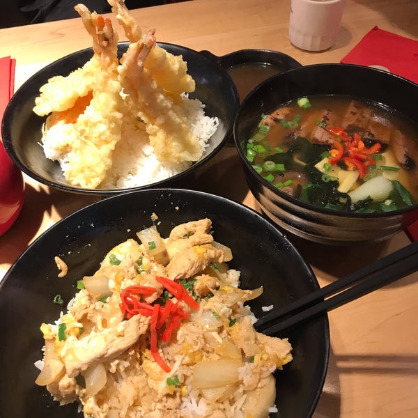 Was really excited to try some good ramen, the place looks great and the service is friendly. However the food did let us down a little, the ramen was just fine and the donburi a bit plain... :(