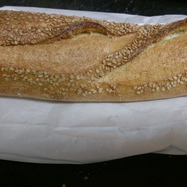 Grab a delicious loaf of Semolina bread from the bakery. !!