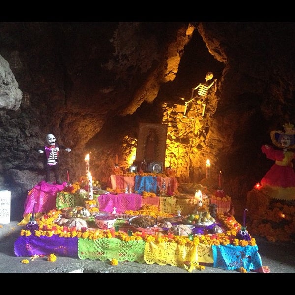 Photo taken at La Gruta Teotihuacan by Carlos C. on 11/1/2012