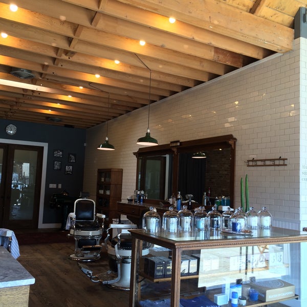 Photo taken at Baxter Finley Barber &amp; Shop by Casey A. on 6/17/2015