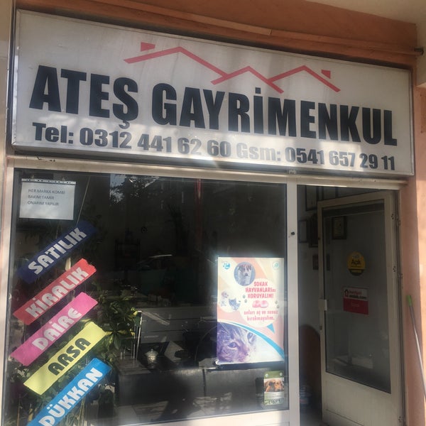 Ates Emlak Real Estate Office In Ankara