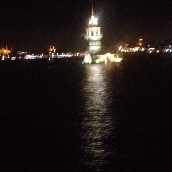 Photo taken at Maiden&#39;s Tower by Ozan Ş. on 5/9/2015