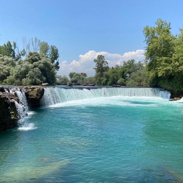 Photo taken at Manavgat Waterfall by İsmail A. on 7/8/2023