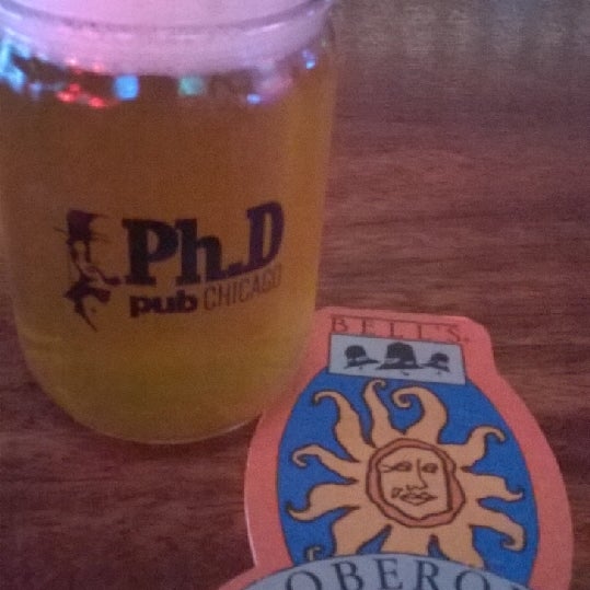 Photo taken at Ph.D Pub Chicago by Emily T. on 8/24/2014