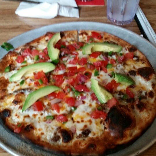 Photo taken at Shorty&#39;s Pizza - Tucker by Nathan S. on 7/4/2014