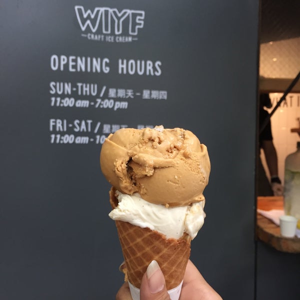 Foto diambil di WIYF - Craft Ice Cream oleh Tang S. pada 7/5/2016