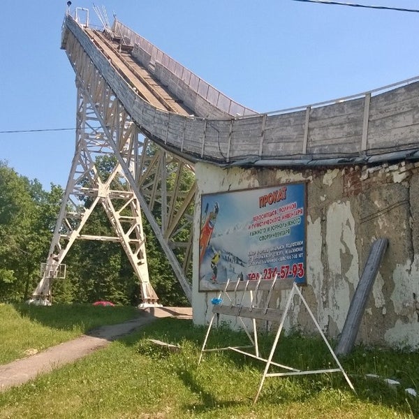 Трамплины в Бердске