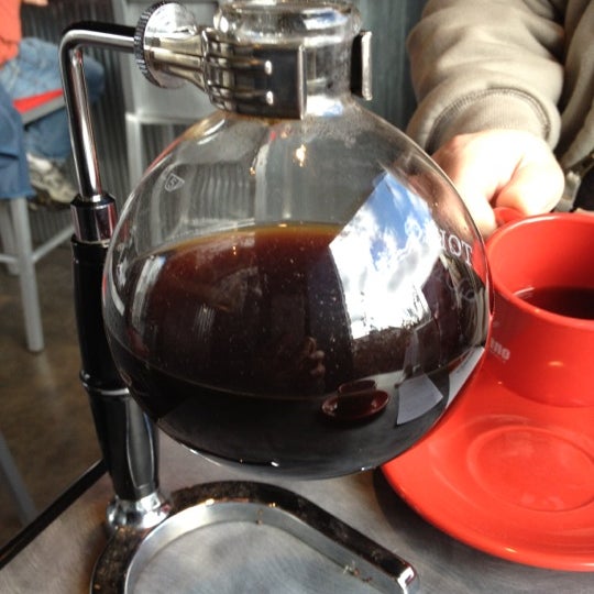 Photo taken at Chazzano Coffee Roasters by James W. on 11/1/2012