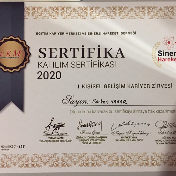 Photo prise au Zübeyde Hanım Kültür Merkezi par Gürkan Y. le2/8/2020