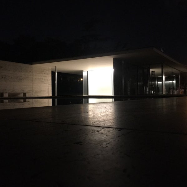 Photo taken at Mies van der Rohe Pavilion by Martin K. on 9/19/2022