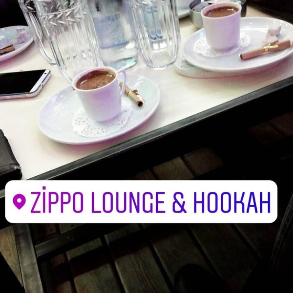 Das Foto wurde bei Zippo Hookah&amp;Lunch von 👑 RAHMİ K. am 2/20/2019 aufgenommen