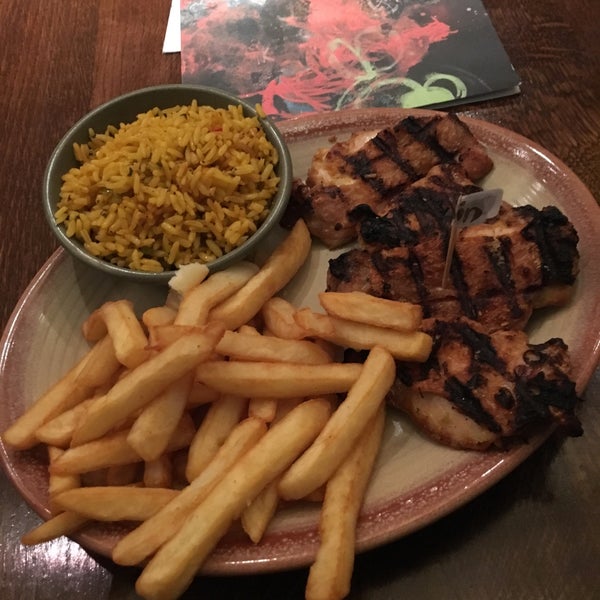 Photo taken at Nando&#39;s by Annelies C. on 10/30/2015
