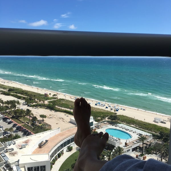 Photo taken at Eden Roc Resort Miami Beach by Nikita P. on 4/13/2019