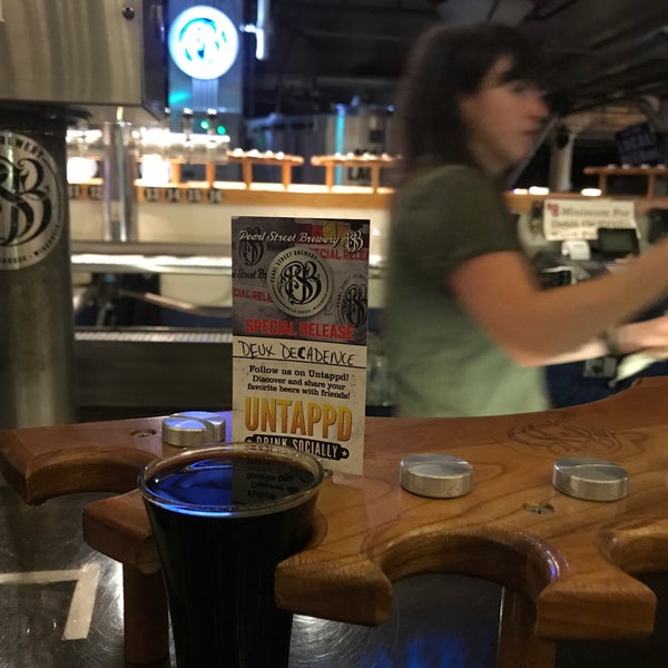 Photo taken at Pearl Street Brewery by CT W. on 8/17/2019