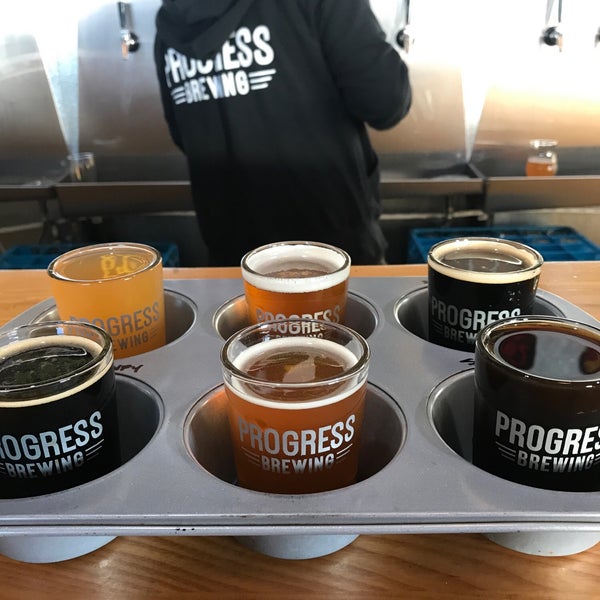 Photo taken at Progress Brewing by CT W. on 1/7/2019