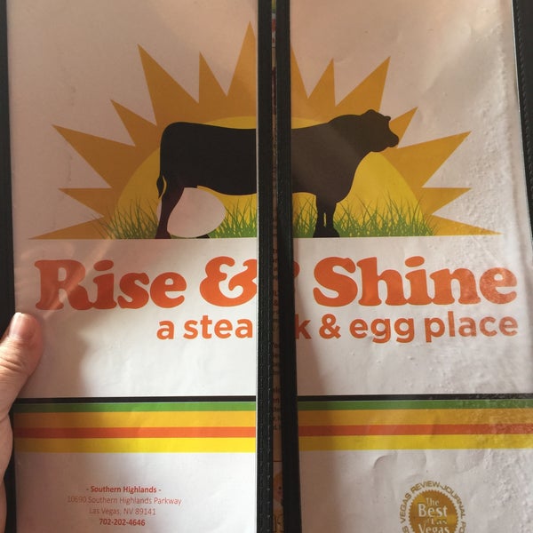Foto diambil di Rise and Shine, A Steak &amp; Egg Place oleh Steve W. pada 10/29/2016