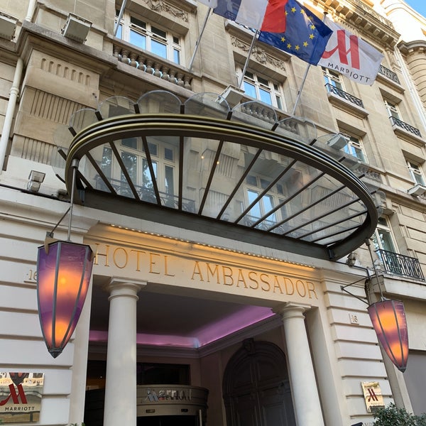 Das Foto wurde bei Paris Marriott Opera Ambassador Hotel von Nick J. am 11/7/2019 aufgenommen