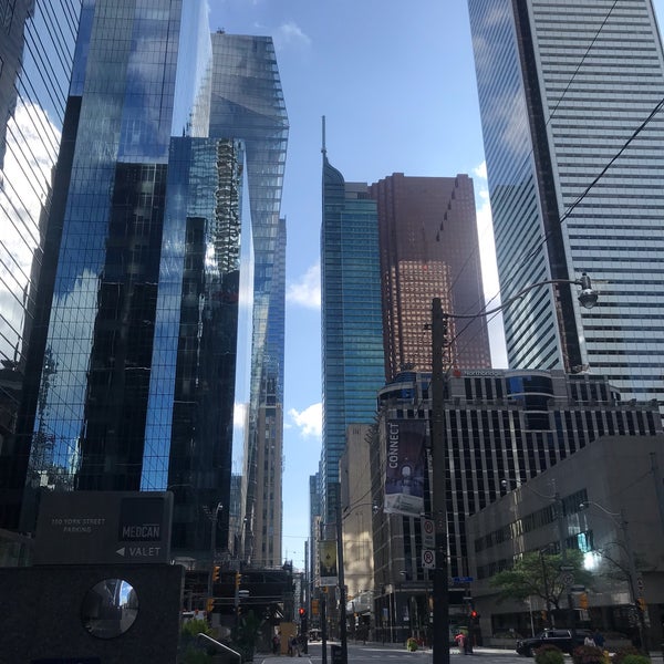 Photo taken at Toronto Financial District by Esra A. on 8/25/2019