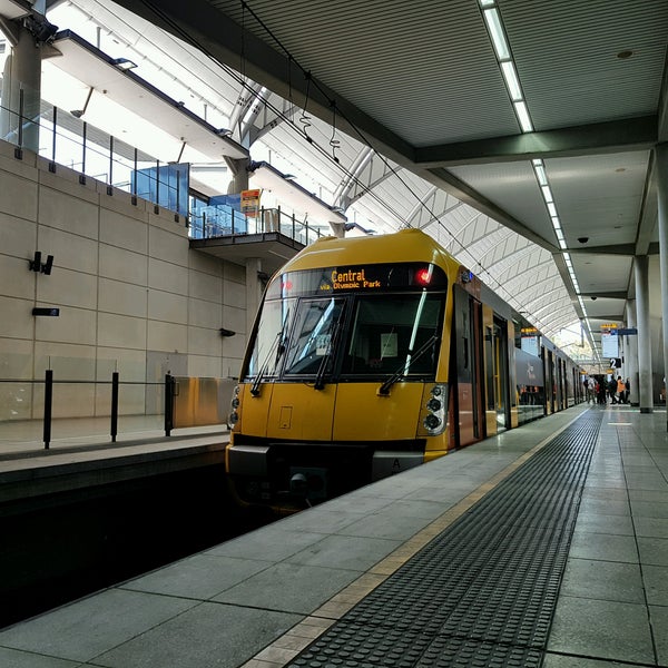 Olympic Park Station Rail Station in Sydney Olympic Park