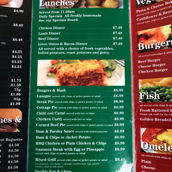 Denny's Menu - Takeaway in Swansea