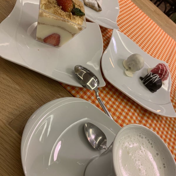 Photo taken at Meydani Cafe &amp; Pastane by Srvn on 1/8/2019