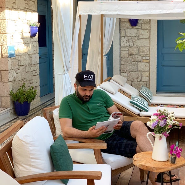Das Foto wurde bei Viento Hotel Alaçatı von Srvn am 6/24/2019 aufgenommen