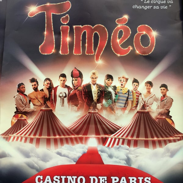 5/24/2016 tarihinde Caro S.ziyaretçi tarafından Casino de Paris'de çekilen fotoğraf