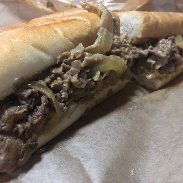 Photo taken at Woody&#39;s Famous CheeseSteaks by Brian C. on 11/17/2019