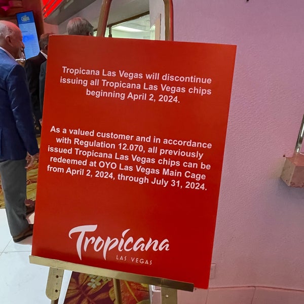 Foto diambil di Tropicana Las Vegas oleh Brian C. pada 3/29/2024