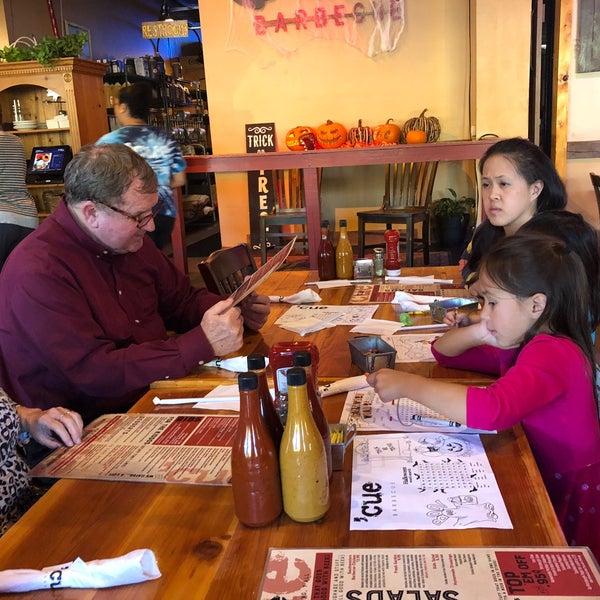 Photo taken at &#39;Cue Barbecue by Brian C. on 10/27/2019