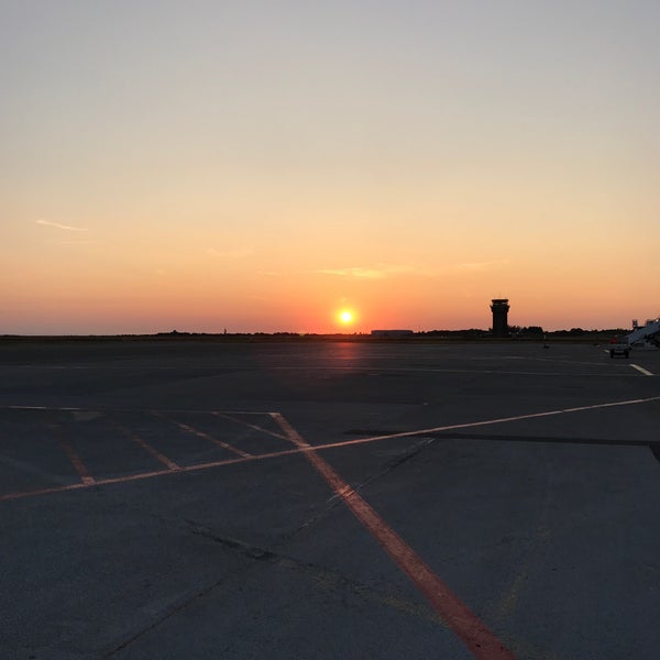 Photo taken at Aalborg Airport (AAL) by Lars P. on 7/20/2018