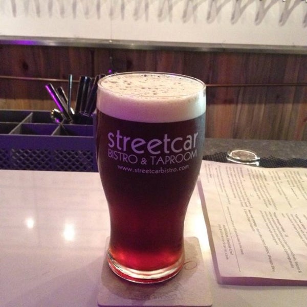 Photo taken at Streetcar Bistro &amp; Taproom by Joey D. on 10/30/2014