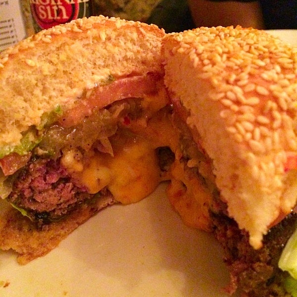 For a phenomenal NYC burger, checkout Whitmans in the East Village. Try the Juicy Lucy for a mouth watering burger experience, filled with pimento cheese.