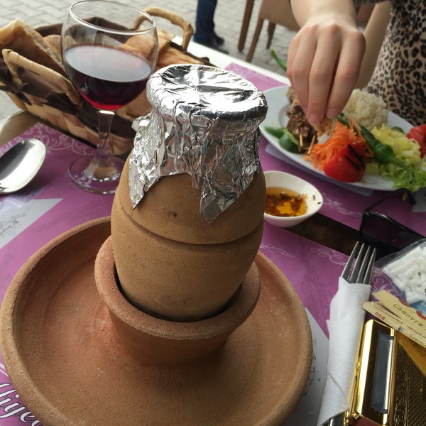 Best meal we've had in Turkey.... Amazing. Definitely try the pottery Lamb
