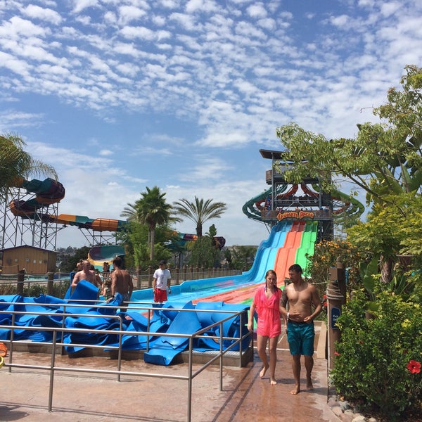 Photo taken at Aquatica San Diego, SeaWorld&#39;s Water Park by Per N. on 8/6/2015