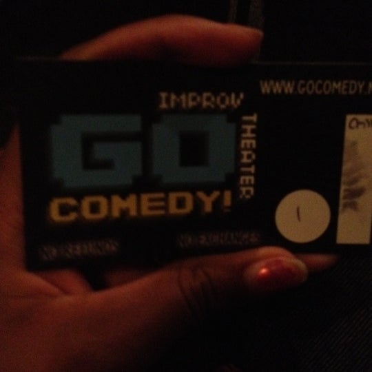 Photo taken at Go Comedy Improv Theater by Charìa R. on 8/5/2012