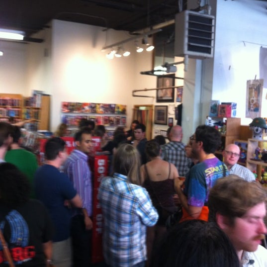 Photo taken at Floating World Comics by Paul R. on 6/17/2012