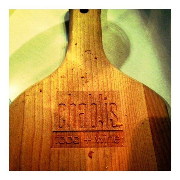 Photo taken at Chablis Food + Wine by aaron d. on 7/18/2012
