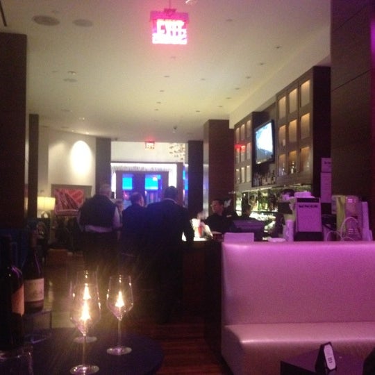 Photo taken at Broadway 49 Bar &amp; Lounge at the Crowne Plaza Times Square by Vanessa T. on 4/21/2012