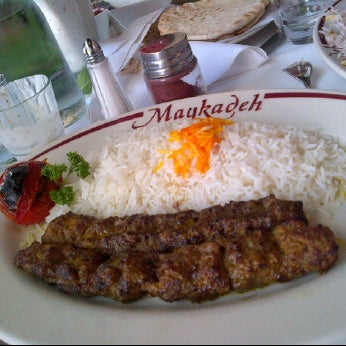 Photo taken at Maykadeh Persian Cuisine by -♡ on 7/2/2012