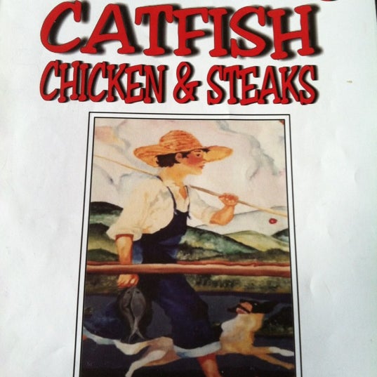6/9/2012 tarihinde Crystal V.ziyaretçi tarafından Huck Finn&#39;s Catfish'de çekilen fotoğraf