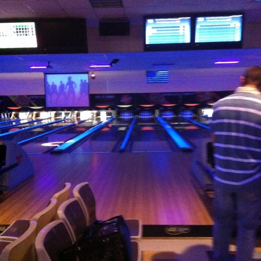 Photo taken at AMF Pleasant Valley Lanes by Stacey N. on 4/7/2012