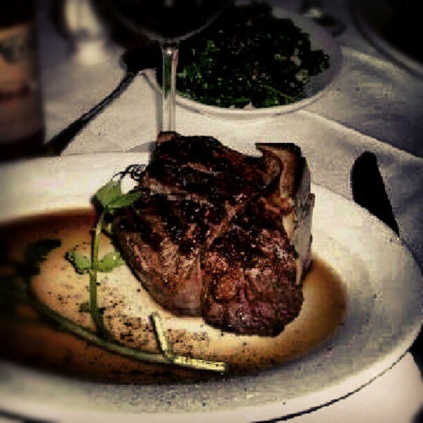 Photo taken at Bascom&#39;s Chop House by Candace C. on 9/8/2012