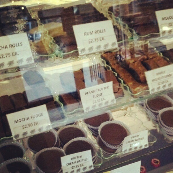 Photo taken at Li-Lac Chocolates by Robyn M. on 5/11/2012