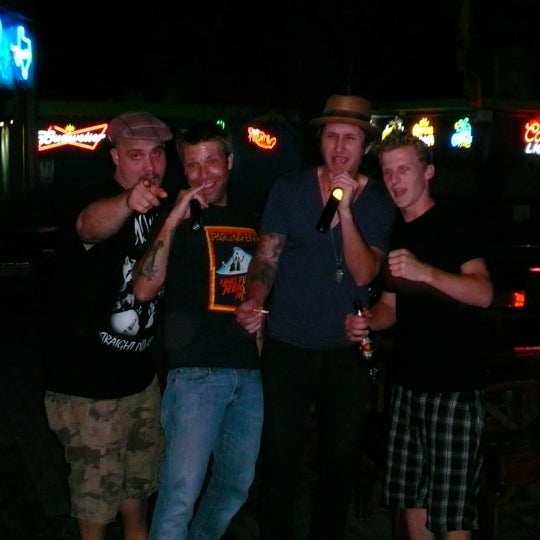 Photo taken at Aceitunas Beer Garden by Christopher W. on 5/25/2012