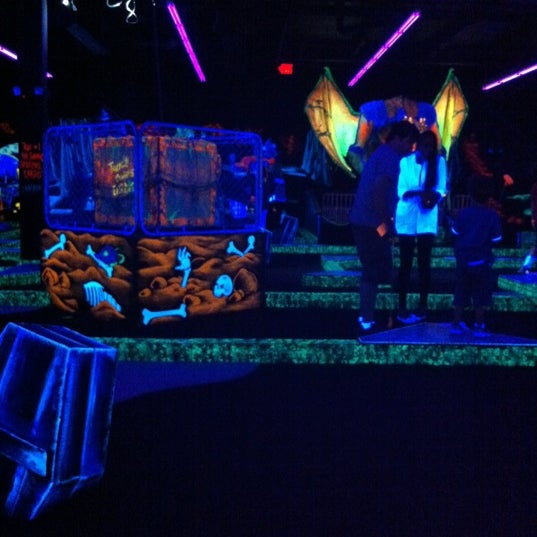 Photo taken at Monster Mini Golf by Val A. on 7/3/2012