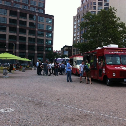 Photo taken at The Eddie&#39;s Pizza Truck by Kai B. on 7/19/2012