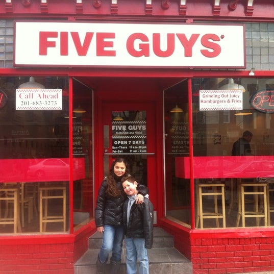 Five Guys Now Closed Burger Joint
