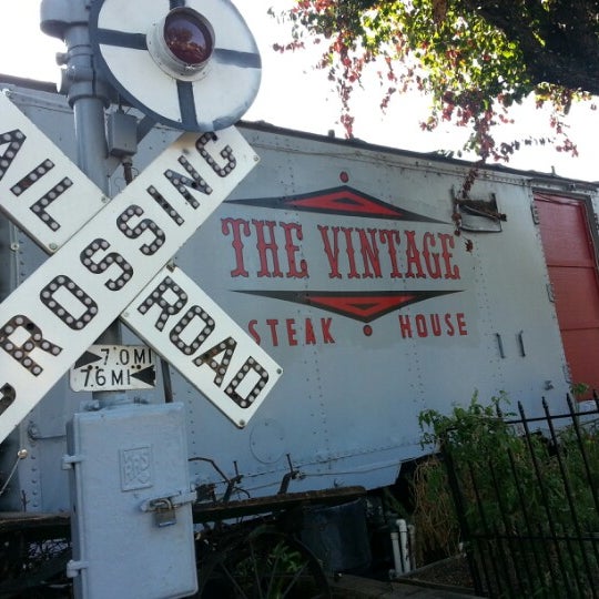 Photo taken at The Vintage Steakhouse by S on 8/22/2012