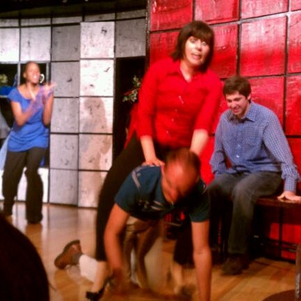 Photo taken at CSz Theater Chicago by Beverly B. on 3/23/2012